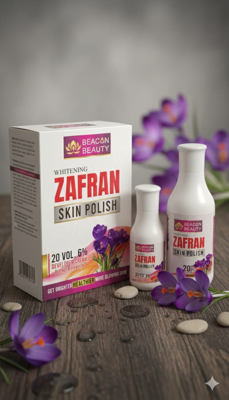 Beacon Beauty Whitening Zafran Skin Polish Kit